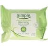 Simple Cleansing Facial Wipes 25 Each (Pack of 6)