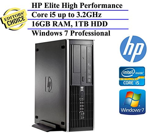 HP Elite Pro SFF High Performace Business Desktop Computer (Intel Quad-Core i5-2400s up to 3.2 GHz Processor, 16GB RAM,... by HP