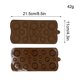 thumbnail image 3 of Fiudx Molde Chocolate, Silicona Flexible, Hornear Resistente Al Calor, Molde Dulces Fácil Liberación, Uso En Panadería Familiar, Idea de Regalo Navideño, Diseño Duradero, 3 of 5