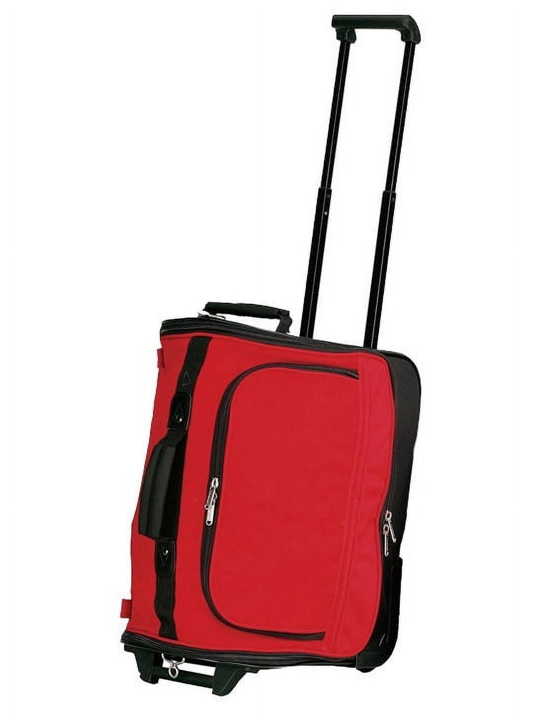 THE RUNWAY BLACK COMPACT ROLLING DUFFEL