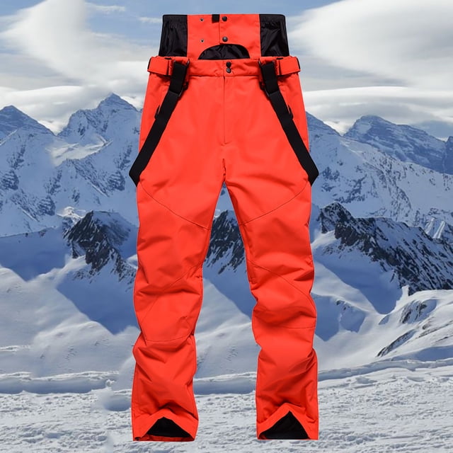Womens And Mens Ski Pants Mens Large Size Warm Snowboard Double Board Windproof Ski Pants