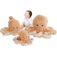 thumbnail image 1 of Muñeco de peluche HUOGUO con forma de pulpo para niños y adultos, 1 of 1