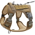 thumbnail image 1 of Auroth Arnés táctico antitirones para perros Arnés ajustable y transpirable para mascotas Arnés para perros medianos y grandes Arnés reflectante para perros Materiales militares Tamaño L De, 1 of 5