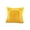 A004- Yellow, variant on Halloween Throw Pillow Cover, Beige Quilted Plush Pumpkin, 1 Piece 18.0 Inch Square, Fall Halloween Party Decoration for Sofa Couch Bed Living Room