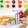 thumbnail image 2 of Agiferg Stainless Steel Pasta Noodle Maker Fruit Juicer Press Spaghetti Kitchen Machine, 2 of 9