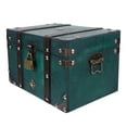 thumbnail image 1 of KAKOWELY Vintage Box Decorative Retro Treasure Storage Box for Dormitory Home Trinket Storage Box with Lock,9.84"X6.69"X6.1", 1 of 5