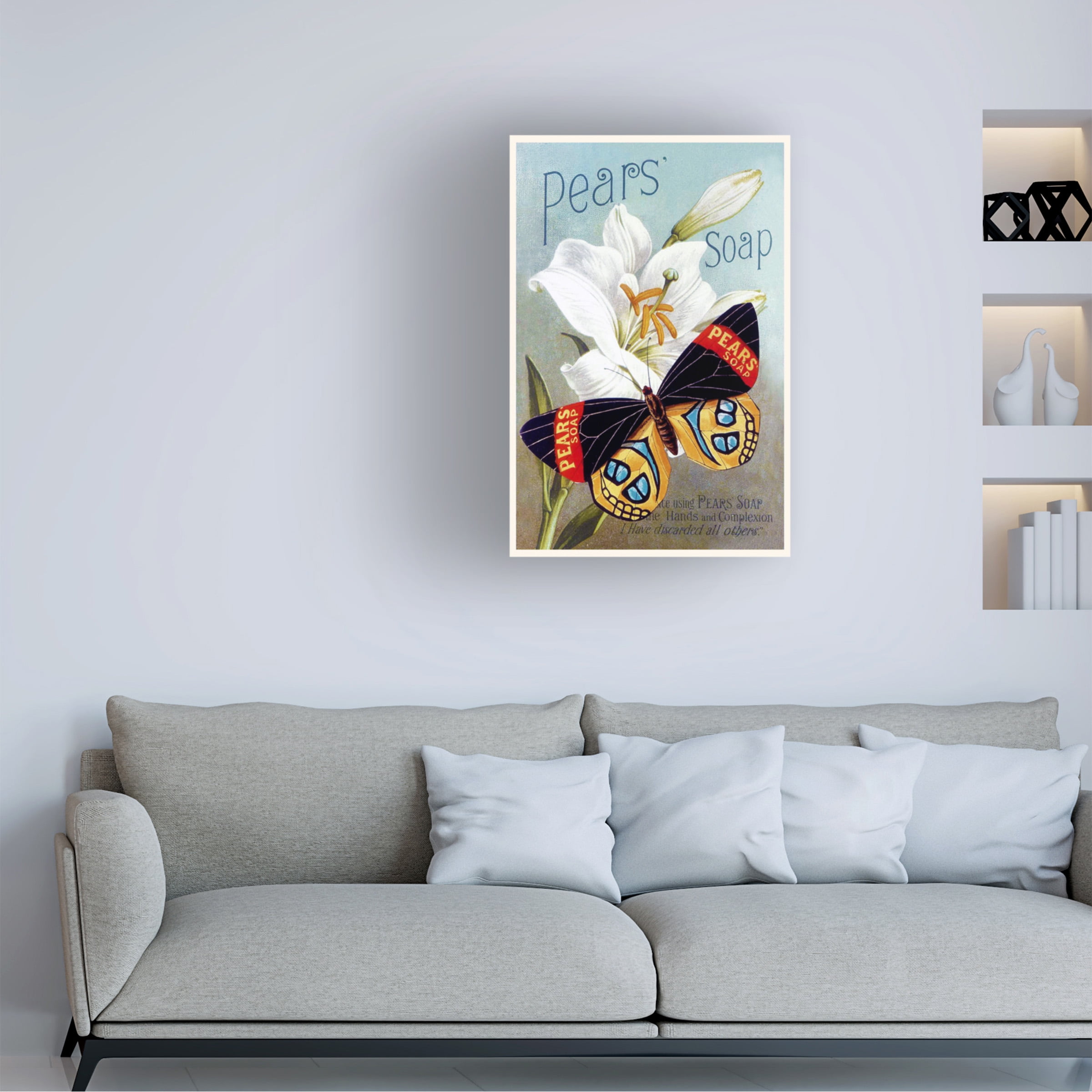 Trademark Fine Art 'Cosmetics 3' Canvas Art by Vintage Lavoie