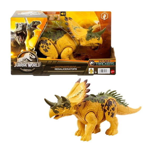 Dinosaurio de Juguete Jurassic World Jurassic World Regaliceratops Rugido Salvaje