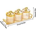 thumbnail image 3 of Plateau de Service Élégant pour Fruits et Noix avec Couvercle, 3 Compartiments, Optionnel, 3 of 7