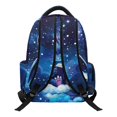 thumbnail image 2 of HELLHERO Starry Blue Dragon Casual School Bag, 17 Inch Durable Bookbag with Breathable Padded Straps for Elementary Students Daily School Use, 2 of 5