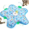 thumbnail image 2 of Rechargeable Automatic Hide and Seek Cat Toy, 360° Irregular Motion Activated Interactive Pet Play, USB Speed Modes for Indoor Cats, Boredom Relief & Hunting Instinct, 2 of 8