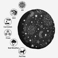 thumbnail image 6 of Kdxio Space Galaxy for Tire Cover Wheel Protectors Tyre Covers Weatherproof Wheel Covers Universal Fit for Trailer Rv SUV Truck Camper Travel Trailers 16 inch, 6 of 8