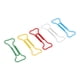 thumbnail image 2 of 200 clips de papel de metal multicolor con forma de hueso., 2 of 7