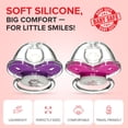 thumbnail image 3 of Chupete Ortodóntico de Silicona Playtex Baby 2 Paquetes, 3 of 7