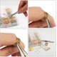 thumbnail image 5 of Kit de fabricación de joyas, 2000 piezas Kit de fabricación de joyas Broche de oro plateado Pulsera Accesorio de reparación de joyas para pendientes de bricolaje Collares Pulseras, 5 of 5