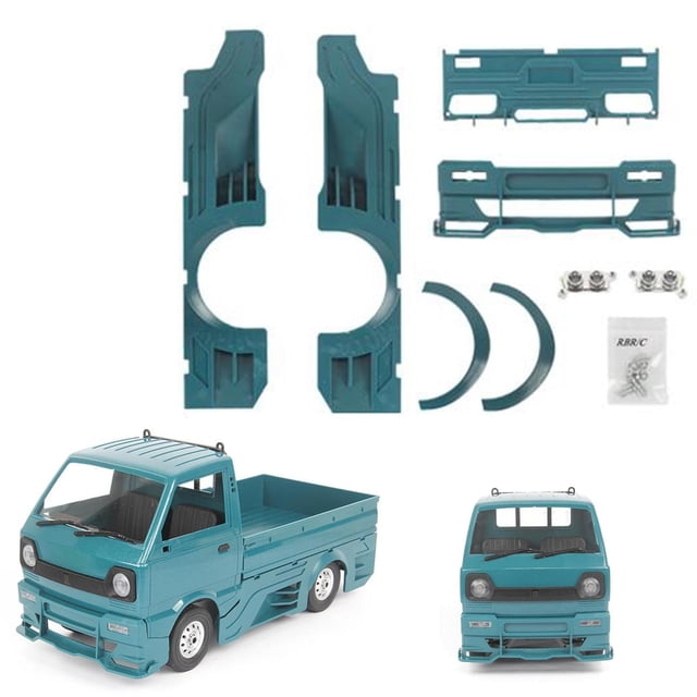 per per per Car Body Rounded, D12 RC Car Body Resina Modificación Accesorios Piezas de actualización Kits coche RC Rodeados Accesorios de yotijar cerco de carrocería de coche rc
