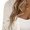 White, variant on Aboser Womens Crochet Cardigan Sweaters Lightweight Open Front Cardigans Casual Elbow Half Sleeve Shrug Cardigan Comfy Soft Beach Cover Ups
