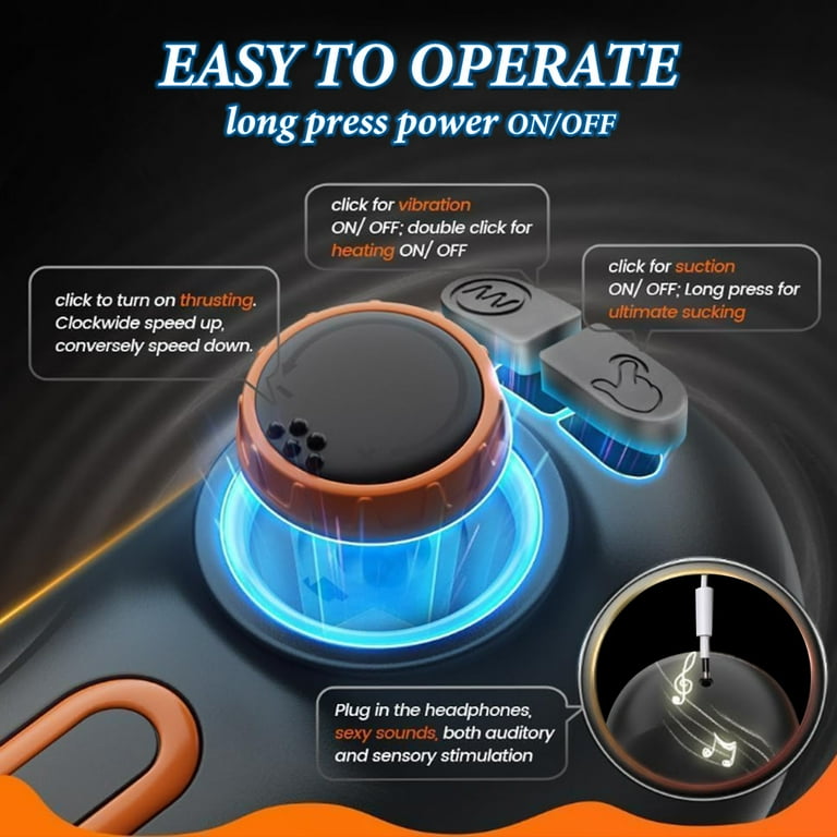 male masturbation sounds Electric Male Stroker Automatic Sucking Masturbator with Sounds Man  Masturbation Sleeve Product main image 0