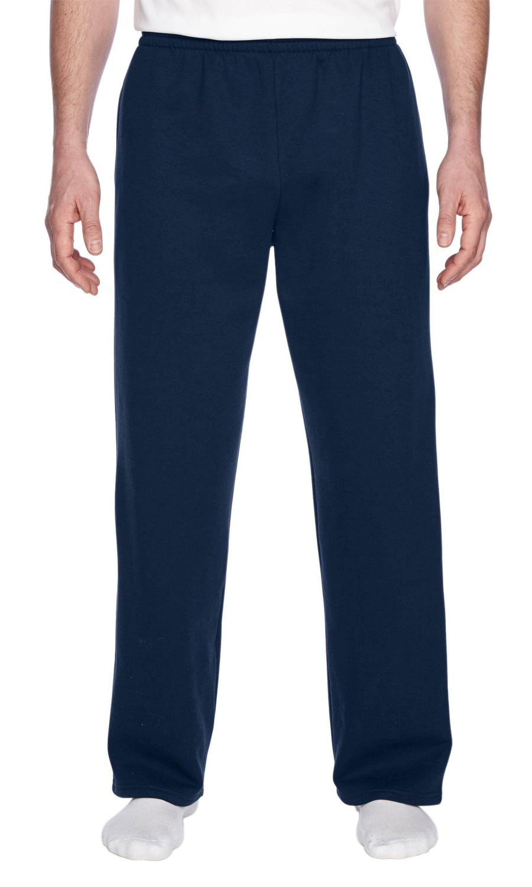 Fruit Of The Loom EverSoft Fleece Elastic Bottom Sweatpants With Pockets, Men's Sizes S-4XL - View #5