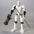 thumbnail image 7 of Robot Action Figure Under $5! Yannianjz Articulated Bot 13 Joint Movable 3D Printed Figure, DIY Decompression Tool Mechanical Action Figure, Articulated Doll for Collectors and Stress Relief, 7 of 7