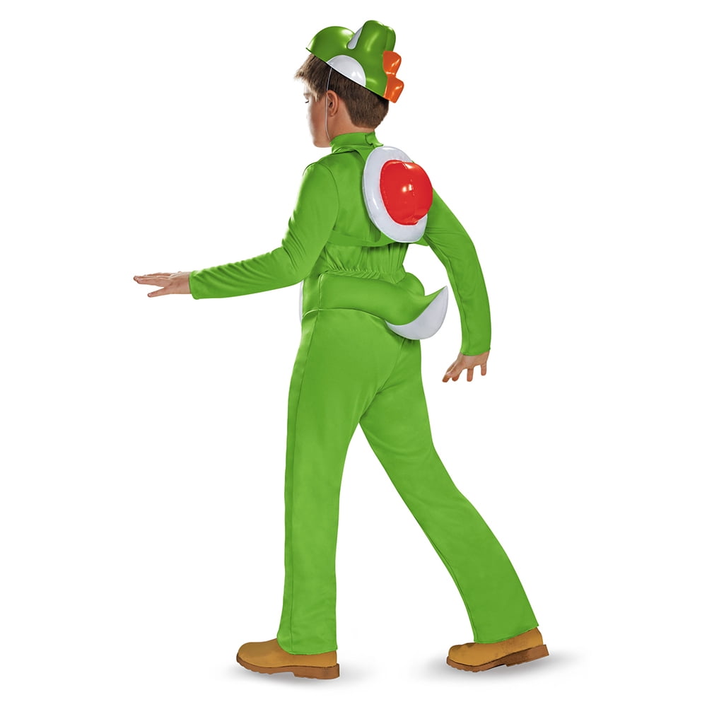 Nintendo Super Mario Bros. Yoshi Halloween Costume for Children, Boys Size M (8), by Disguise