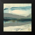 thumbnail image 2 of Goldberger, Jennifer 20x20 Black Modern Framed Museum Art Print Titled - Coastline Twist II, 2 of 5