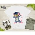 thumbnail image 3 of Cute Mouse Rat Lover Shirt For Adult Men Women Kids Mouse Rat Birthday Present Gift Boys Girls Dad Mom Juniors Tshirt Dabbing Mouse T-shirt, 3 of 8