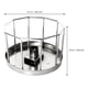 thumbnail image 2 of HEALEEP Comedero Automático Para Reptiles De Inoxidable Resistente Color Plata Para Reptiles, 2 of 8
