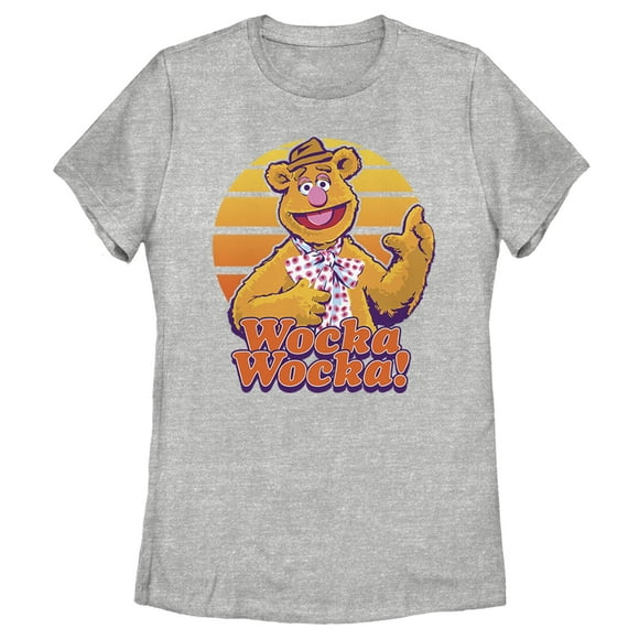 T-Shirt The Muppets Fozzie Retro Bear pour Femme - Athlétique - Grand