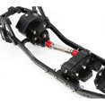 thumbnail image 3 of Prefixal Transfer Case for 1/10 RC Crawler Car Axial SCX10,Titanium, 3 of 5