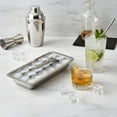 thumbnail image 4 of Stainless Steel Ice Cube Trays with Easy Release Handle, 2 Pack with Rack, 4 of 10