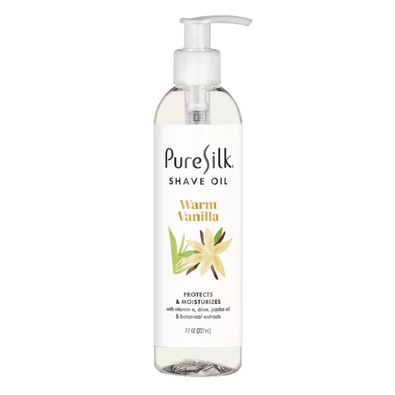 Pure Silk Warm Vanilla Shave Oil