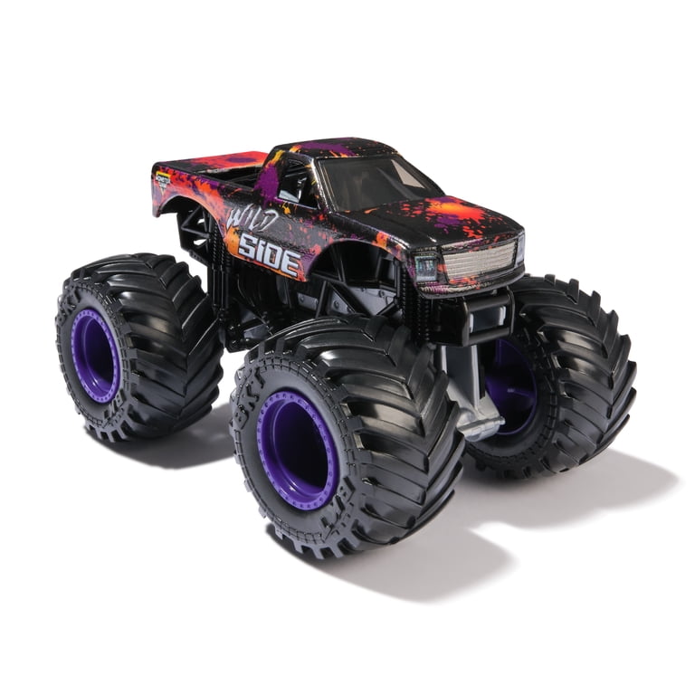 【新品未開封】 Man 1st POP-UP Wild side M Monster Jam, Monster Truck, 1:64 Scale, Official Replica - Walmart.com