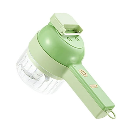 

AIEOTT Home Clearance Kitchen Household Vegetable Cutter Mini Wireless Electric Garlic Mud Artifact Garlic Masher Cutting Pressing And Pulling Garlic Mixer
