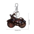 thumbnail image 3 of Aodebiao Leather Motorcycle Keychain Mini Bike Metal Key Ring Gift for Biker Men Women Motorcycle Enthusiast Cowhide Accessory, 3 of 6