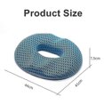 thumbnail image 2 of Donut Seat Cushion Pain Relief Memory Foam Chair Pillow Anti Hemorrhoid Pillow, 2 of 4