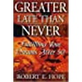 thumbnail image 1 of Greater Late Than Never, 1 of 1
