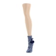 thumbnail image 4 of MeMoi Textu Pom Ankle Length Thick Knit Lounge Socks - Womens - Female, One Size, Gray, 4 of 6