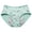 Light Green, variant on Teen Girls Period Underwear High Waist Menstrual Briefs, Absorbent Gusset Fabric Blend Panties, Leak Resistant Comfortable Daily Wear for Teens Fluorescent Green L