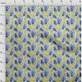 thumbnail image 4 of oneOone Georgette Viscose Royal Blue Fabric Sea Shells Ocean Craft Projects Decor Fabric Printed By The Yard 42 Inch Wide, 4 of 4