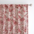 thumbnail image 2 of Cortina DriftAway de 96 pulgadas, color rojo opaco, 2 paneles térmicos, 2 of 8
