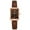 Brown, variant on STAOEDU Watch for Women Vintage Square Watch Essentials - Water Resistant Rectangular Case with Leather Strap