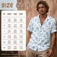 thumbnail image 4 of FOR U DESIGNS Tropical Palm Tree Monstera Print Couples Matching Outfits Hawaiian Linen-Look Women Sleeveless Maxi Dress or Men Button Down Shirt His and Hers Matching Set, 4 of 7