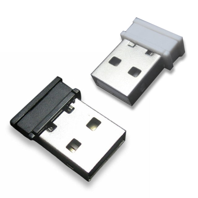 Adaptador USB receptor inalámbrico Universal 2,4g para teclado de ratón de ordenador conectar negro