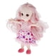thumbnail image 2 of Muñeca articulada , juguete de maquillaje de princesa DIY de 16 cm, muñeca , juguetes de bricolaje con completo de ropa, Curls Cabello con doble lazo Yotijar Juguetes de muñecas para niñas, 2 of 7
