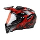 thumbnail image 4 of Casco de ciclismo Sombrero de flujo de aire transpirable Casco de bicicleta de montaña para adultos Negro Rojo M, 4 of 8