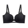 thumbnail image 2 of qelini Wireless Sports Bras for Women Plus Size Thin Strap Breathable Bralettes Side Support Seamless Racerback Soft Daily Lingerie, 2 of 5