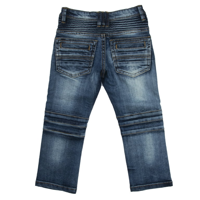 X Ray Toddler Boy's Slim Fit Moto Jeans