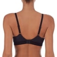 thumbnail image 3 of DKNY Women's Wireless Soft Stretch Microfiber Plunge Bra (Black/Ballerina, S), 3 of 5