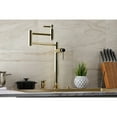 thumbnail image 3 of Kingston Brass KS8702DL Concord Deck Mount Pot Filler Faucet, Polished Brass, 3 of 8